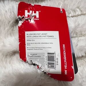 Helly Hansen Blue Women's Belfast Jacket